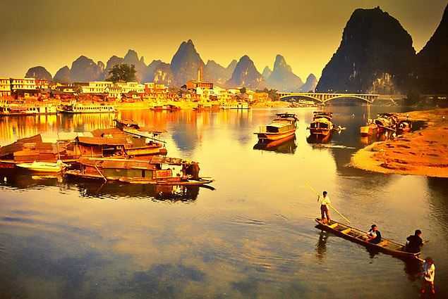 Li River Cruise, tourist spots in China