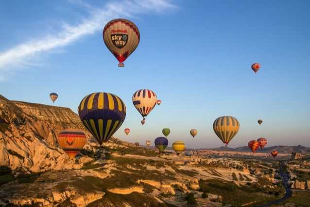 cappadocia, hot air balloon ride